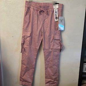 VIP JEANS skinny fit pink joggers